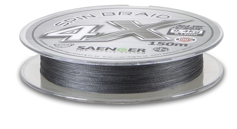 Saenger šňůra 4 X Spin Braid 150 m/ 0,21mm - MojeRybárstvo.sk Saenger šňůra 4 X Spin Braid 150 m/ 0,21mm