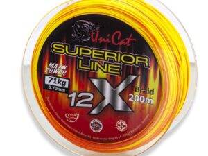 Uni Cat šnúra 12 X Superior Line 0,60mm 200m 62kg
