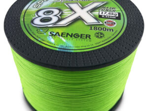 Saenger šňůra 8 X Specialist Spin Braid 1800 m 0,16 mm zelená
