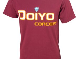 Doiyo tričko Logo M bordó