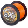 Saenger šňůra 8 X Specialist Spin Braid 1800 m 0,12 mm oranžová