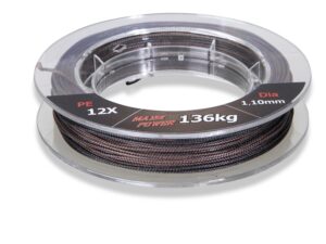 Uni Cat šnúra Camou X-12 Leader 12X 25m 0,70mm 74kg
