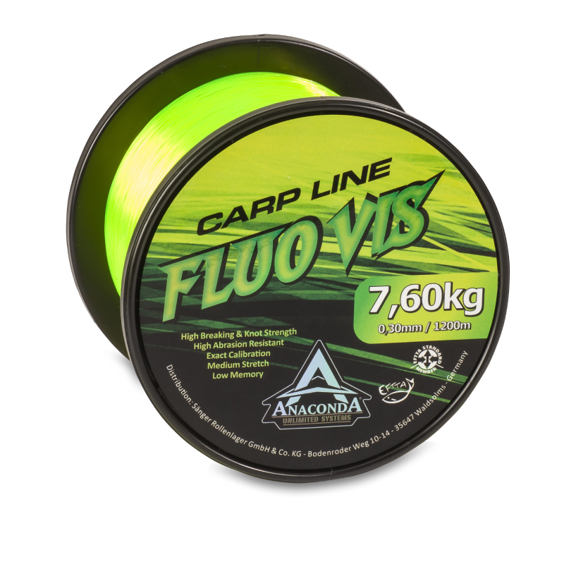 Anaconda vlasec Fluo Vis 1200m 0,26 mm - MojeRybárstvo.sk Anaconda vlasec Fluo Vis 1200m 0,26 mm