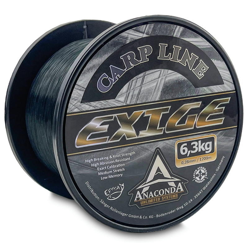 Anaconda vlasec Exige Carp Line 1200m 0,33 mm - MojeRybárstvo.sk Anaconda vlasec Exige Carp Line 1200m 0,33 mm
