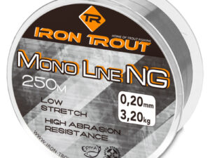 Iron Trout vlasec Mono NG 250 m 0,18 mm, šedá