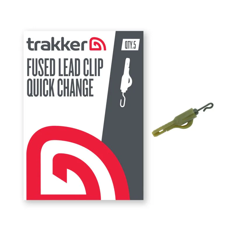 Trakker Závěsky Fused Lead Clip Quick Change 5ks - MojeRybárstvo.sk Trakker Závěsky Fused Lead Clip Quick Change 5ks
