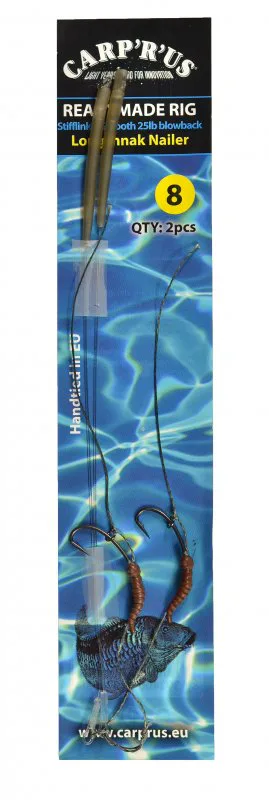 Carp´R´Us Návazec Ready Combi Rig Stiff Link - Longshank 2ks - MojeRybárstvo.sk Carp´R´Us Návazec Ready Combi Rig Stiff Link - Longshank 2ks – Obrázok 2