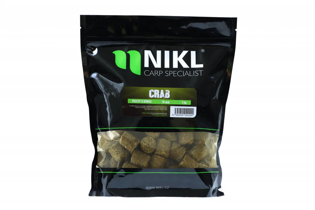 Nikl Pelety Crab 1kg - MojeRybárstvo.sk Nikl Pelety Crab 1kg