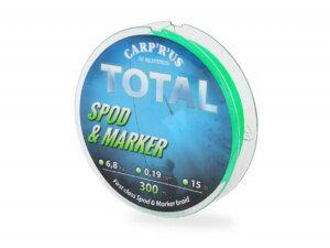 Carp´R´Us Splétaná šňůra Total Spod & Marker Braid Fluo Green 0,19mm, 6,8kg, 300m