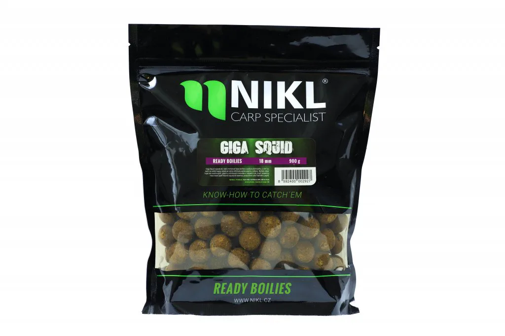 Nikl Ready boilie Giga Squid - MojeRybárstvo.sk Nikl Ready boilie Giga Squid