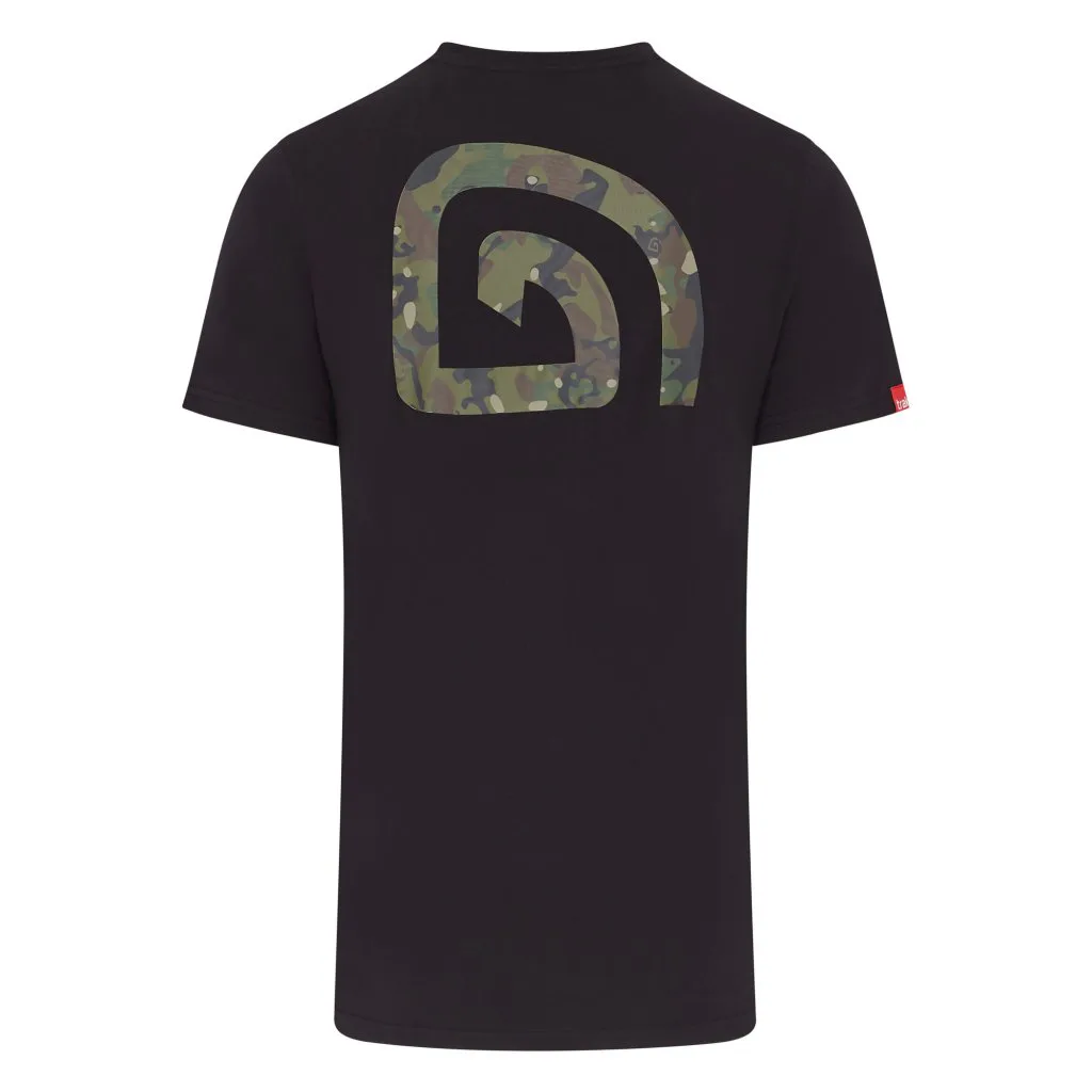 Trakker Tričko CR Logo T-shirt Black Camo - MojeRybárstvo.sk Trakker Tričko CR Logo T-shirt Black Camo – Obrázok 2