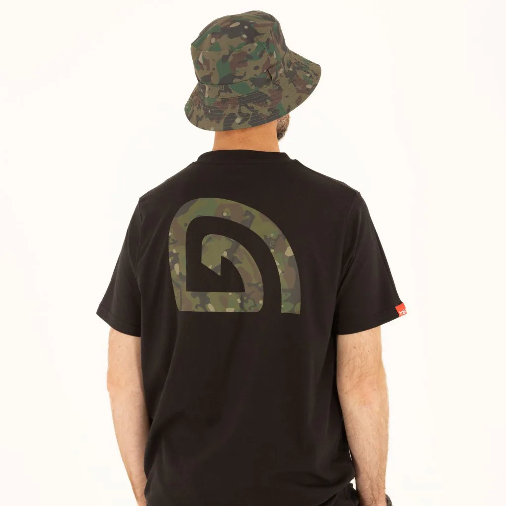 Trakker Tričko CR Logo T-shirt Black Camo - MojeRybárstvo.sk Trakker Tričko CR Logo T-shirt Black Camo – Obrázok 5