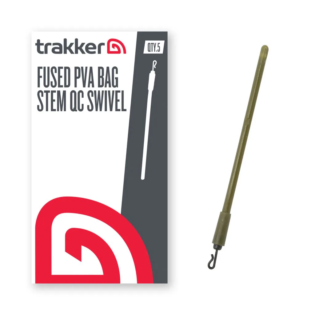 Trakker Dřík do inline olov Fused PVA Bag Stem - QC Swivel 5ks - MojeRybárstvo.sk Trakker Dřík do inline olov Fused PVA Bag Stem - QC Swivel 5ks