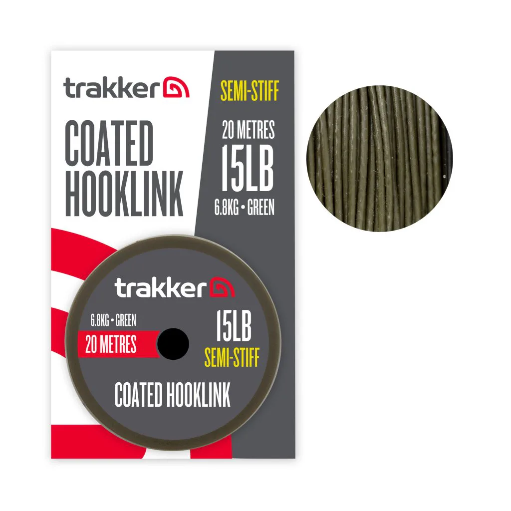 Trakker Návazcová šňůra Semi Stiff Coated Hooklink 20m - MojeRybárstvo.sk Trakker Návazcová šňůra Semi Stiff Coated Hooklink 20m