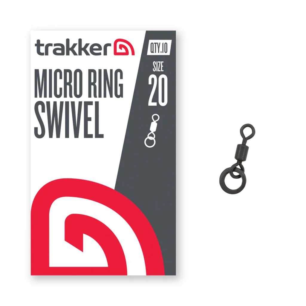 Trakker Obratlíky Micro Ring Swivel vel.20, 10ks - MojeRybárstvo.sk Trakker Obratlíky Micro Ring Swivel vel.20, 10ks