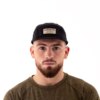 Trakker Kšiltovka 5 Panel Black Cap – Obrázok 4
