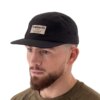 Trakker Kšiltovka 5 Panel Black Cap – Obrázok 5
