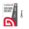 Trakker Obratlíky s kroužkem Quick Change Ring Swivel vel.11, 10ks
