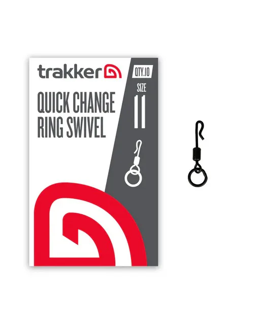 Trakker Obratlíky s kroužkem Quick Change Ring Swivel vel.11, 10ks - MojeRybárstvo.sk Trakker Obratlíky s kroužkem Quick Change Ring Swivel vel.11, 10ks