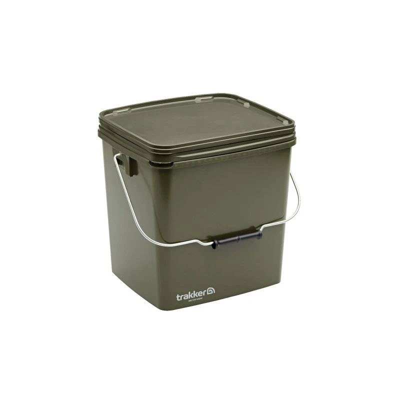 Trakker Kbelík Olive Square Container 13l - MojeRybárstvo.sk Trakker Kbelík Olive Square Container 13l – Obrázok 2