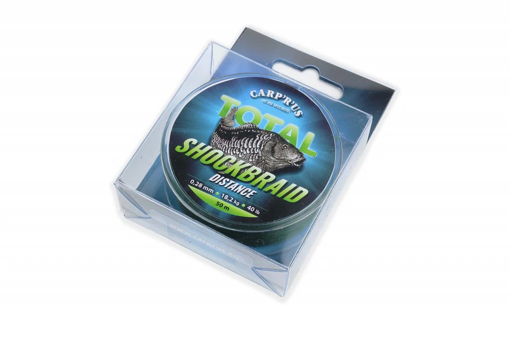 Carp´R´Us Šoková šňůra Shock Braid Distance 50m - MojeRybárstvo.sk Carp´R´Us Šoková šňůra Shock Braid Distance 50m – Obrázok 4