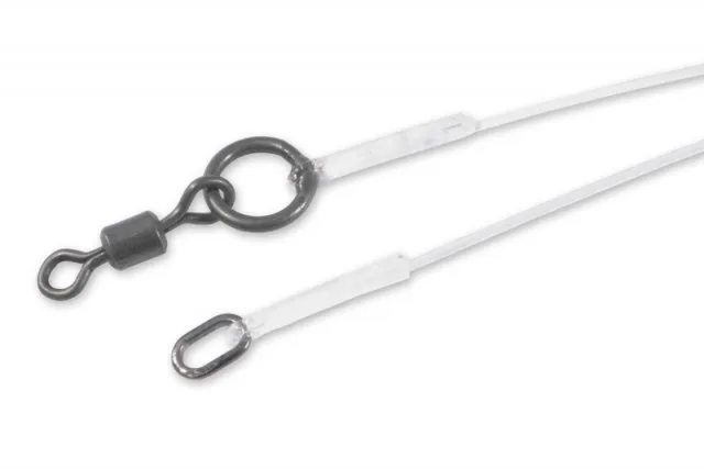 Carp´R´Us Návazec 360° Stiff Link Oval Ring & 360° Swivel 16,5cm, 50lb, 2ks - MojeRybárstvo.sk Carp´R´Us Návazec 360° Stiff Link Oval Ring & 360° Swivel 16,5cm, 50lb, 2ks