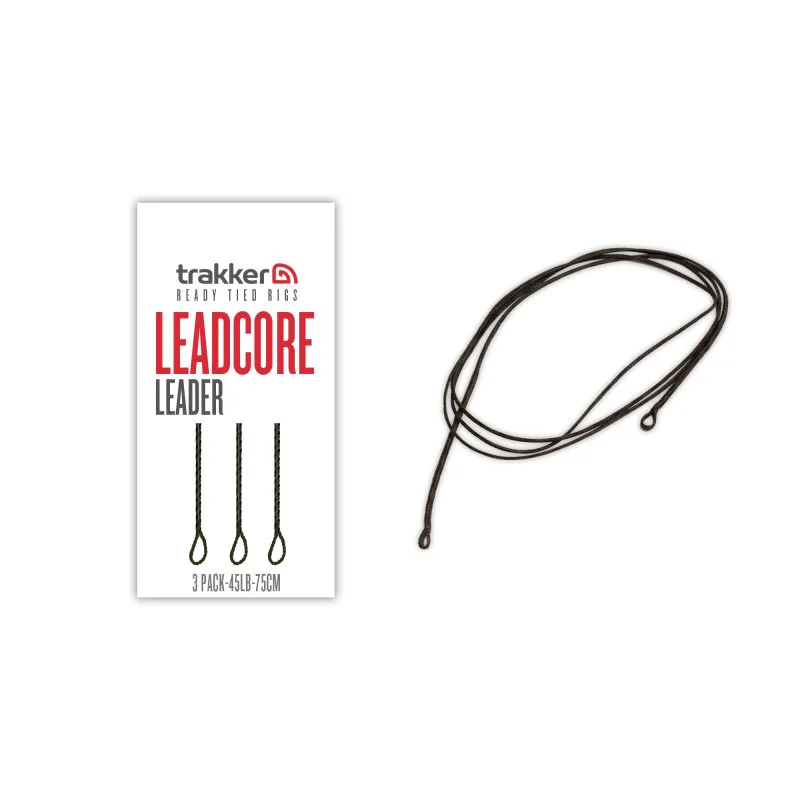 Trakker Hotové leadery Leadcore Leader (75cm) 3ks - MojeRybárstvo.sk Trakker Hotové leadery Leadcore Leader (75cm) 3ks