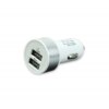 Nikl Zásuvka 2xUSB 12-24V 5V/2100mA