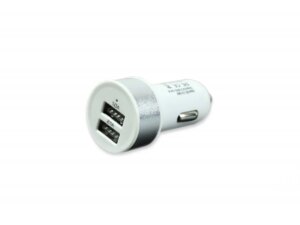 Nikl Zásuvka 2xUSB 12-24V 5V/2100mA