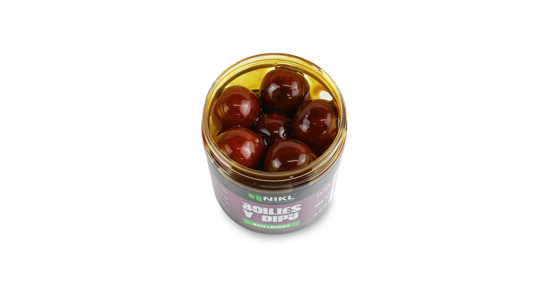 Nikl Boilies v dipu Krill Berry 250ml - MojeRybárstvo.sk Nikl Boilies v dipu Krill Berry 250ml – Obrázok 2