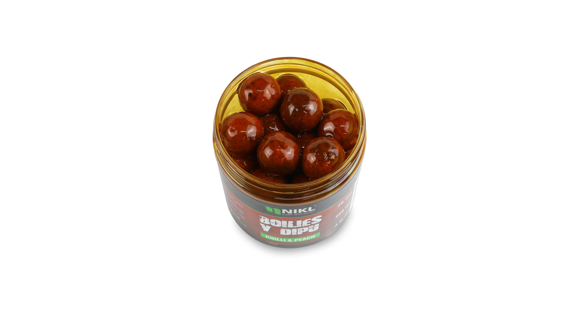 Nikl Boilies v dipu Chilli & Peach 250ml - MojeRybárstvo.sk Nikl Boilies v dipu Chilli & Peach 250ml – Obrázok 5