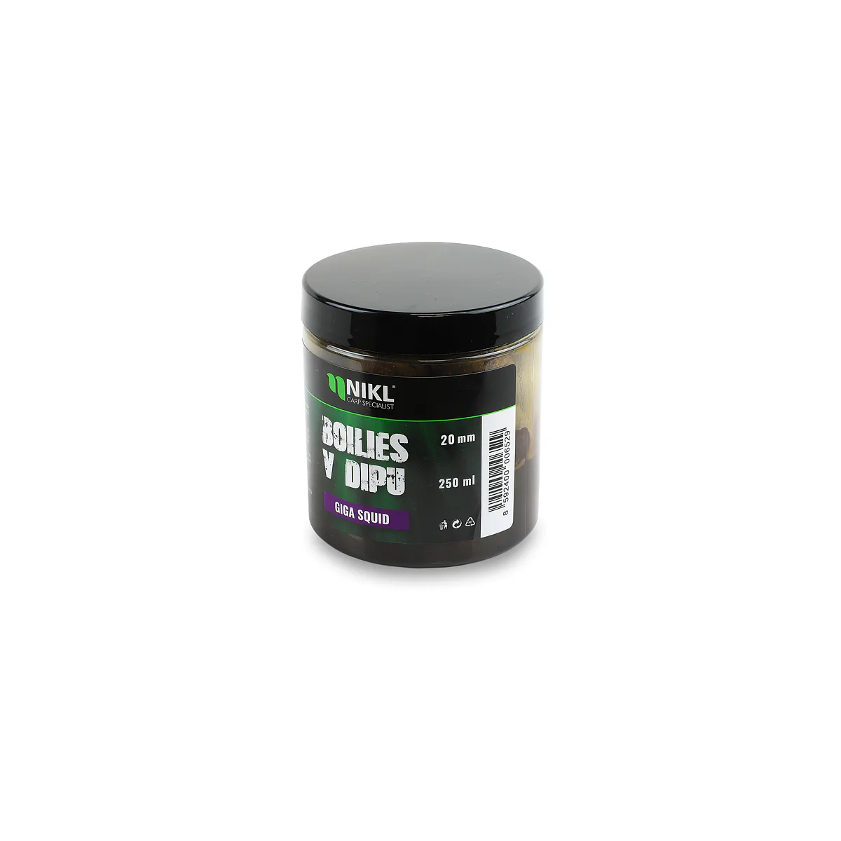 Nikl Boilies v dipu Giga Squid 250ml - MojeRybárstvo.sk Nikl Boilies v dipu Giga Squid 250ml