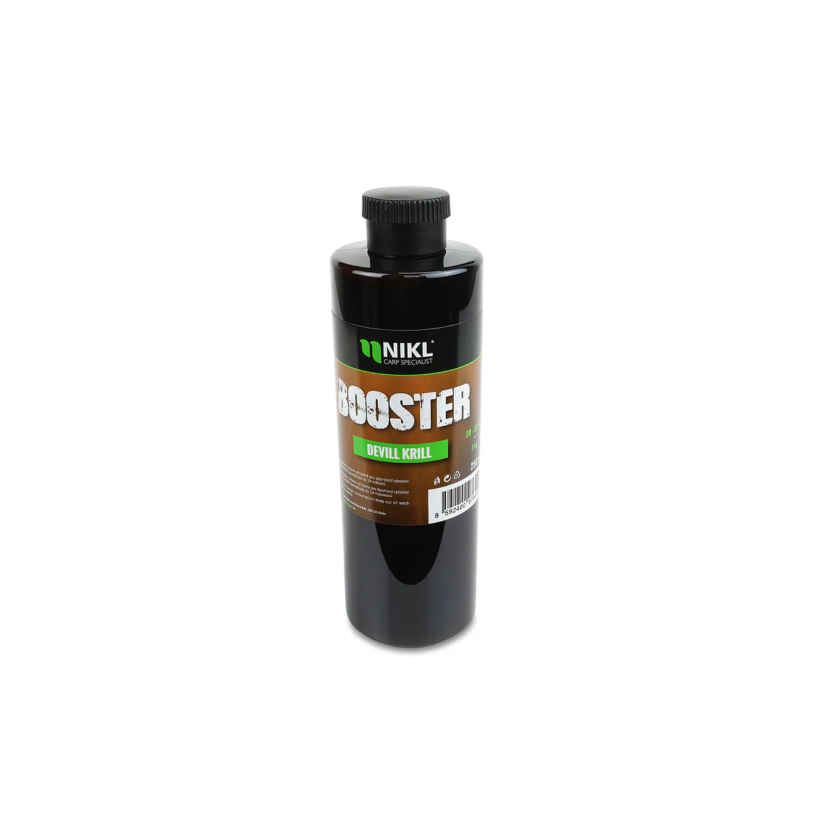 Nikl Booster Devill Krill 250ml - MojeRybárstvo.sk Nikl Booster Devill Krill 250ml