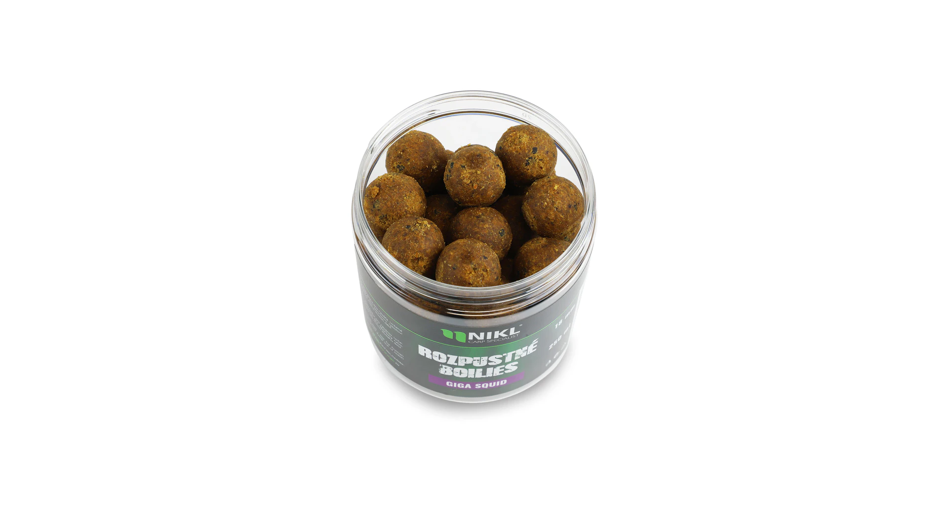 Nikl Rozpustné boilies Giga Squid 250ml - MojeRybárstvo.sk Nikl Rozpustné boilies Giga Squid 250ml – Obrázok 4