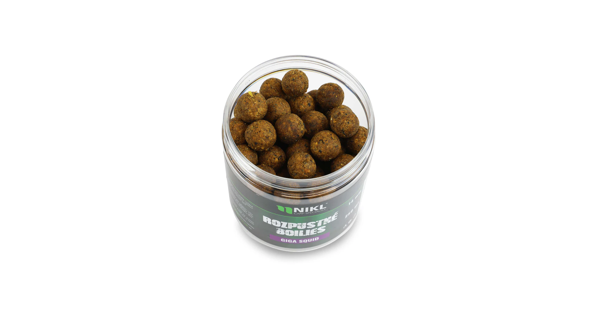 Nikl Rozpustné boilies Giga Squid 250ml - MojeRybárstvo.sk Nikl Rozpustné boilies Giga Squid 250ml – Obrázok 5