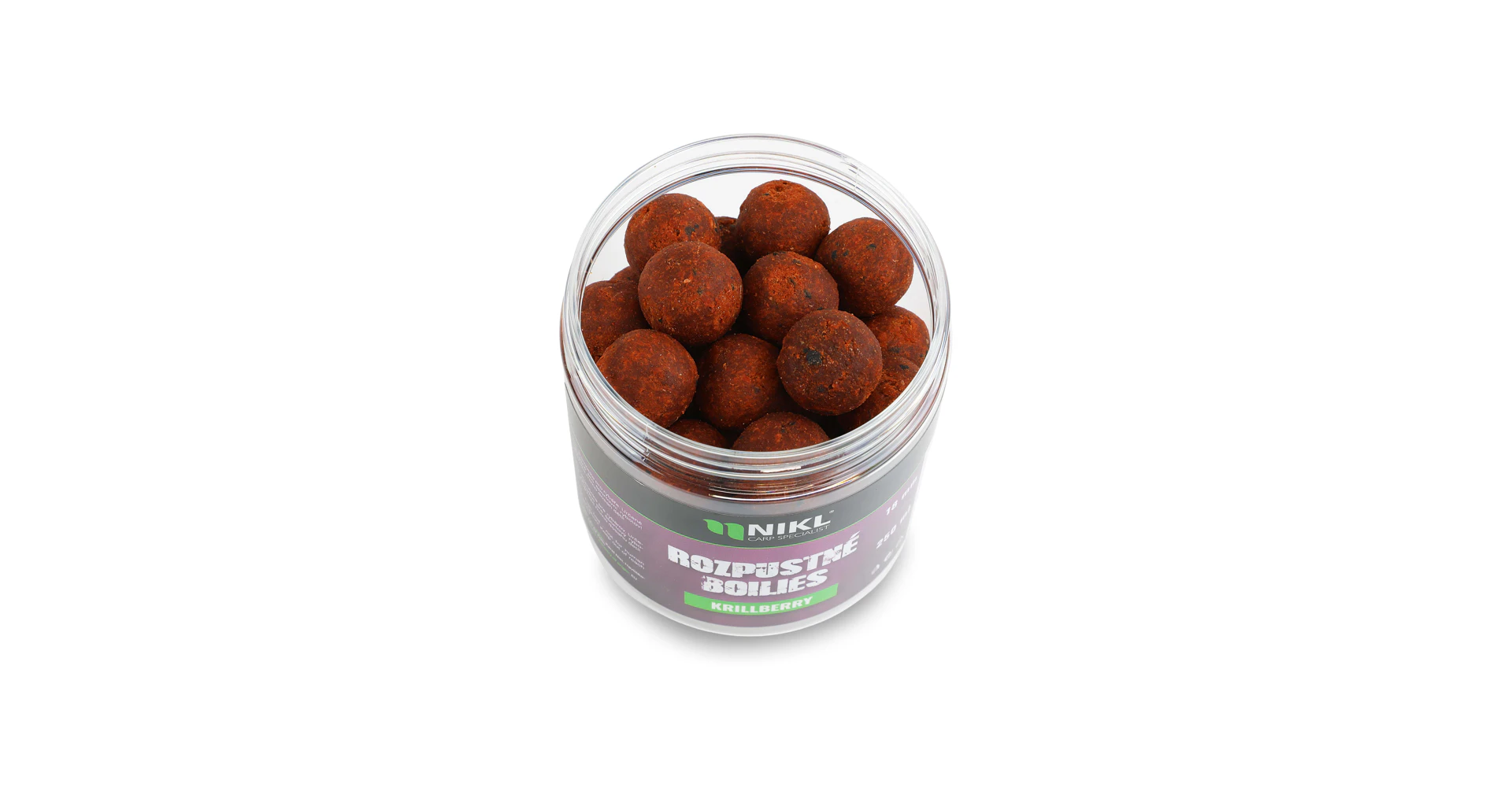 Nikl Rozpustné boilies Krill Berry 250ml - MojeRybárstvo.sk Nikl Rozpustné boilies Krill Berry 250ml – Obrázok 5