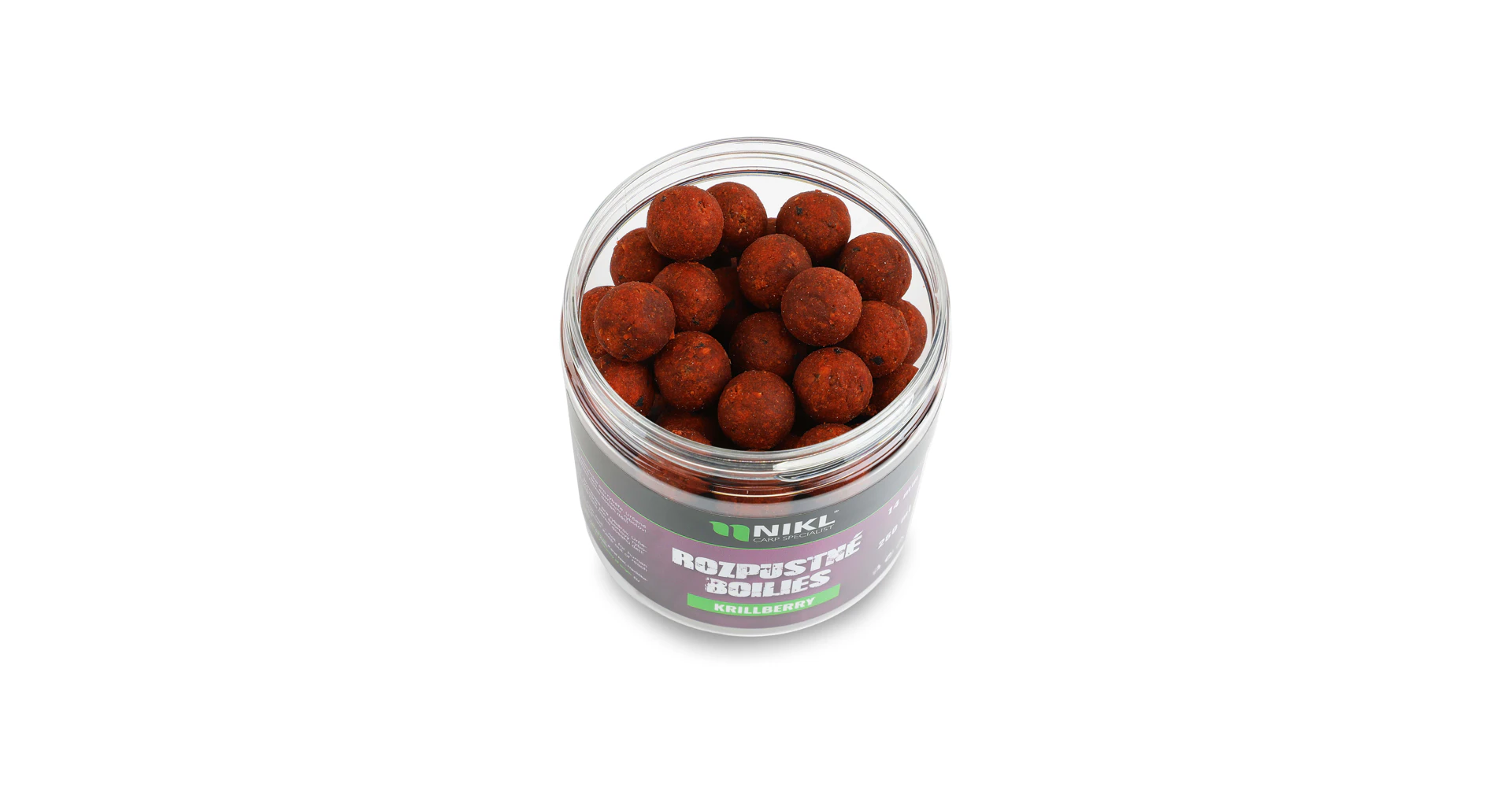 Nikl Rozpustné boilies Krill Berry 250ml - MojeRybárstvo.sk Nikl Rozpustné boilies Krill Berry 250ml – Obrázok 6