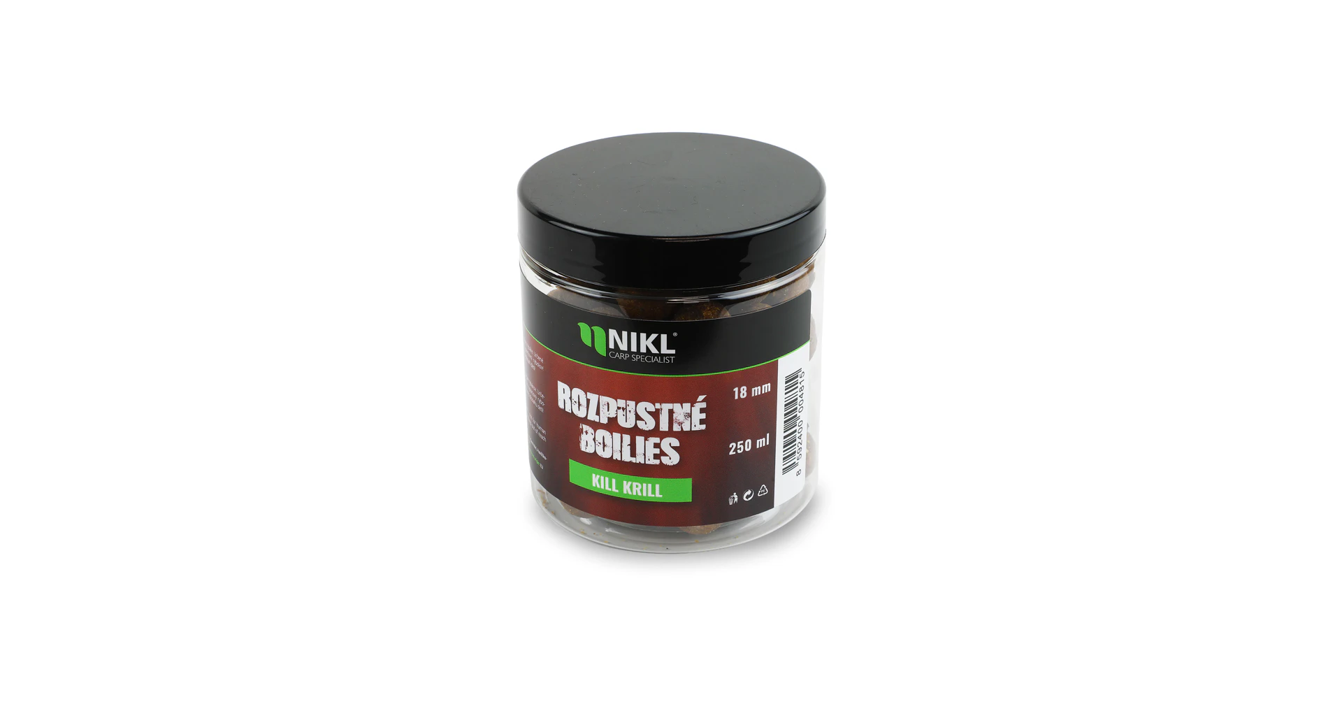 Nikl Rozpustné boilies Kill Krill 250ml - MojeRybárstvo.sk Nikl Rozpustné boilies Kill Krill 250ml – Obrázok 4
