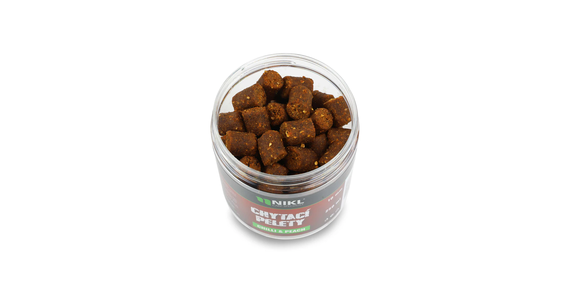 Nikl Chytací pelety Chilli & Peach 250ml - MojeRybárstvo.sk Nikl Chytací pelety Chilli & Peach 250ml – Obrázok 4