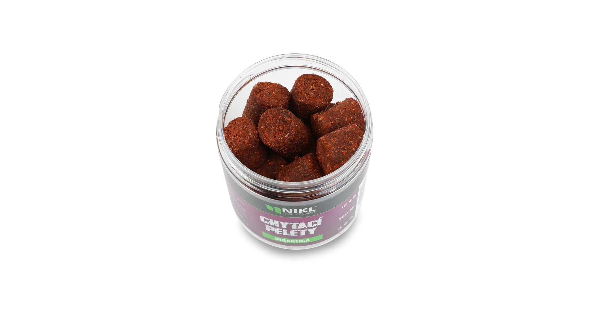 Nikl Chytací pelety Gigantica 250ml - MojeRybárstvo.sk Nikl Chytací pelety Gigantica 250ml – Obrázok 2