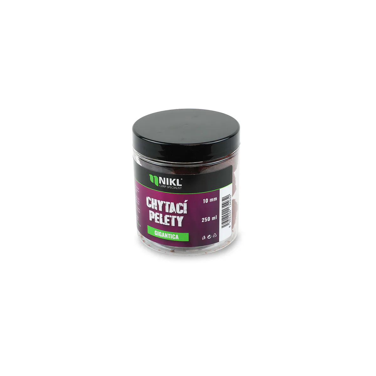 Nikl Chytací pelety Gigantica 250ml - MojeRybárstvo.sk Nikl Chytací pelety Gigantica 250ml