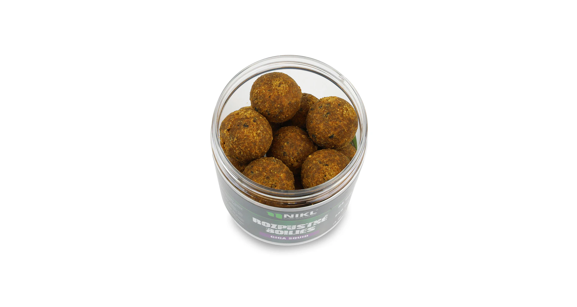 Nikl Rozpustné boilies Giga Squid 250ml - MojeRybárstvo.sk Nikl Rozpustné boilies Giga Squid 250ml – Obrázok 2