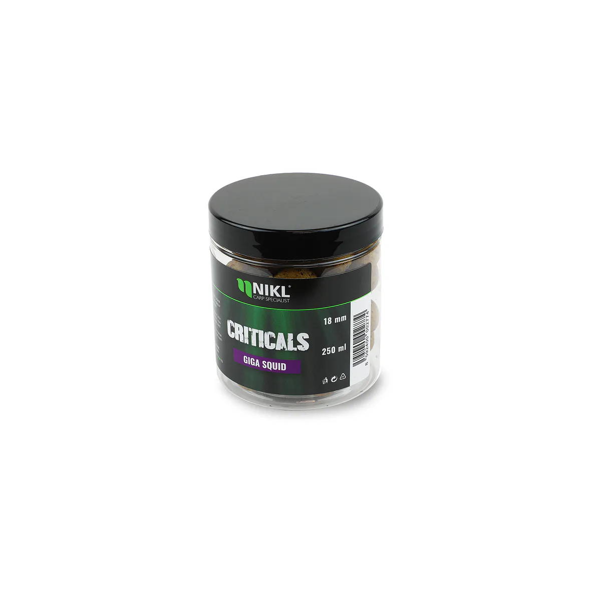 Nikl Criticals boilie Giga Squid 250ml - MojeRybárstvo.sk Nikl Criticals boilie Giga Squid 250ml