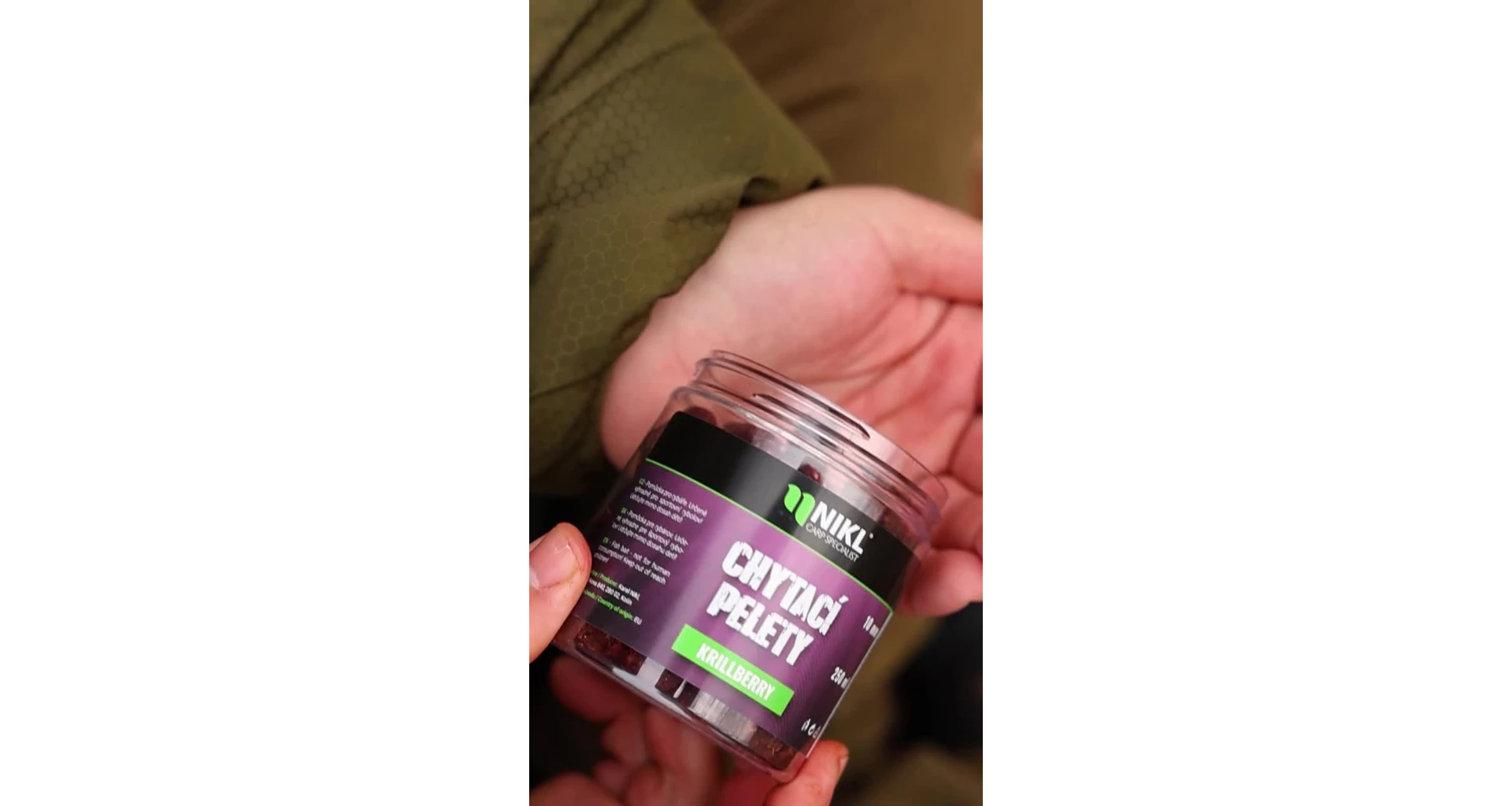 Nikl Chytací pelety Krill Berry 250ml - MojeRybárstvo.sk Nikl Chytací pelety Krill Berry 250ml – Obrázok 3