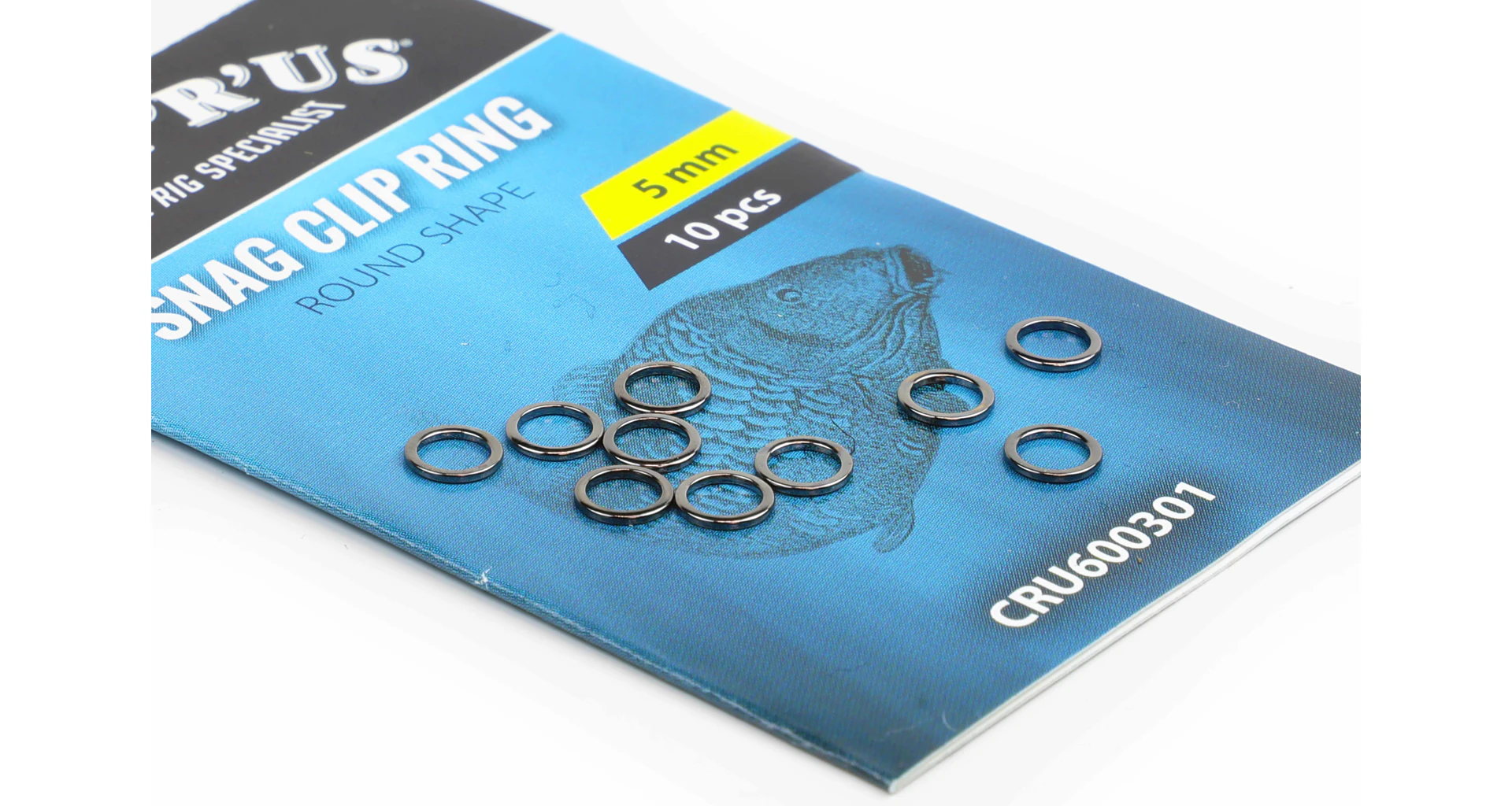 Carp´R´Us Kroužky Snag Clip Rings 5mm, 10ks - MojeRybárstvo.sk Carp´R´Us Kroužky Snag Clip Rings 5mm, 10ks – Obrázok 2