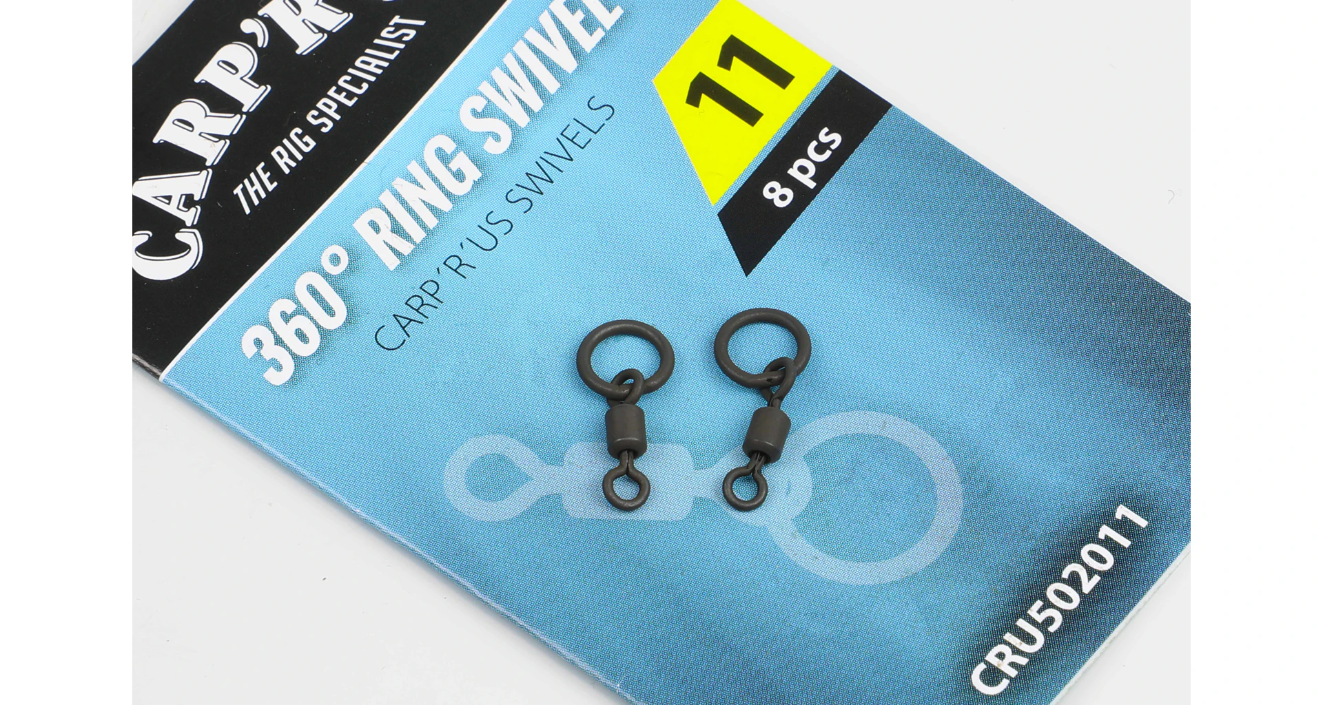 Carp´R´Us Obratlíky 360° Ring Swivel vel.11, 8ks - MojeRybárstvo.sk Carp´R´Us Obratlíky 360° Ring Swivel vel.11, 8ks – Obrázok 4