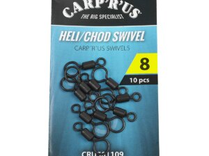 Carp´R´Us Obratlíky Heli/Chod Swivel vel.8, 10ks