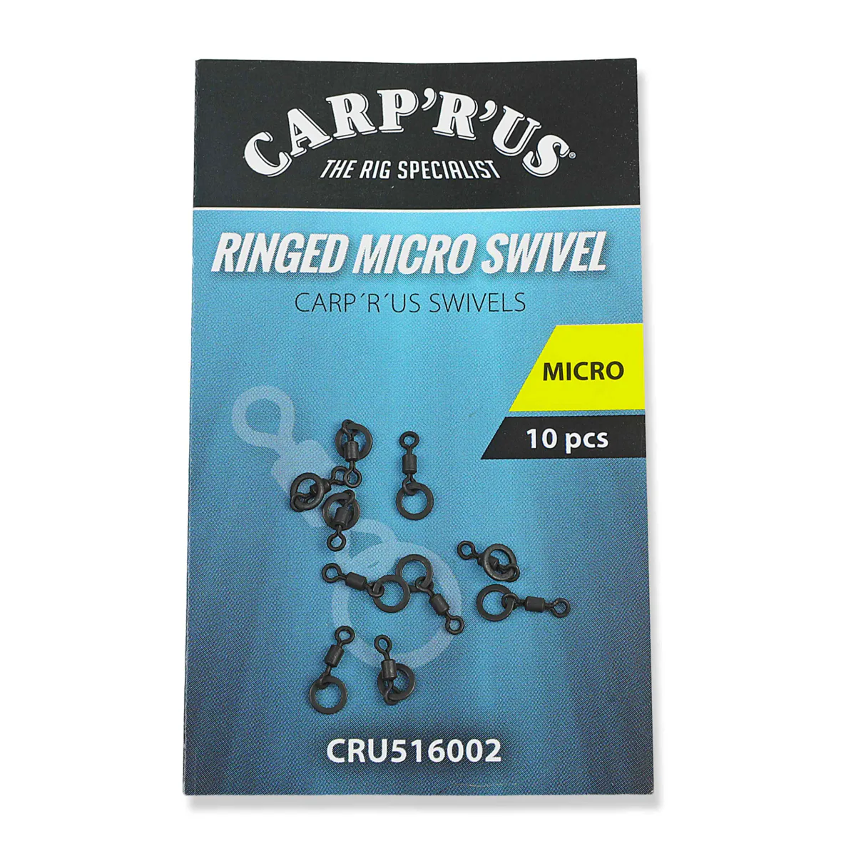 Carp´R´Us Obratlíky Ringed Micro Swivel 10ks - MojeRybárstvo.sk Carp´R´Us Obratlíky Ringed Micro Swivel 10ks