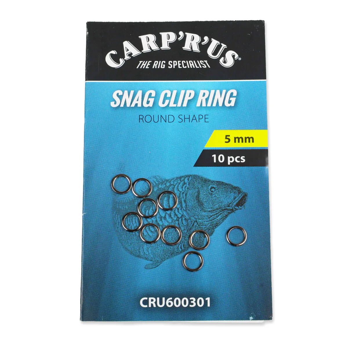 Carp´R´Us Kroužky Snag Clip Rings 5mm, 10ks - MojeRybárstvo.sk Carp´R´Us Kroužky Snag Clip Rings 5mm, 10ks