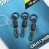 Carp´R´Us Obratlík Ringed Quick Change Swivel 10ks – Obrázok 6